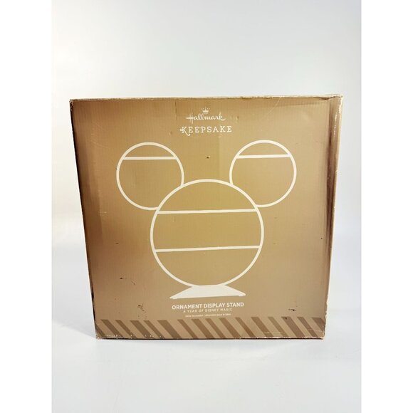 Mickey Mouse Ears Hallmark Keepsake Year of Disney Magic Ornament Display Stand - Picture 2 of 14